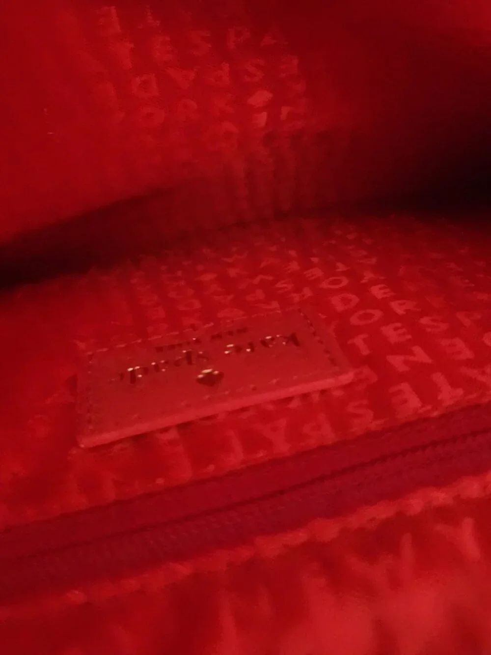 New Kate Spade NY Scallop Coral Leather Satchel Tote Purse - Picture 12 of 12